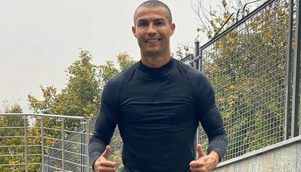 Cristiano Ronaldo vollzieht während der Corona-Pauseeinen ...