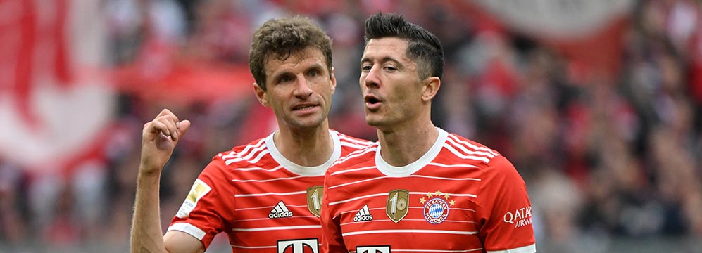 Thomas Müller Robert Lewandowski