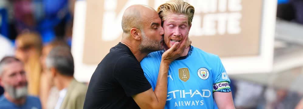 Pep Guardiola Kevin De Bruyne 997 imago