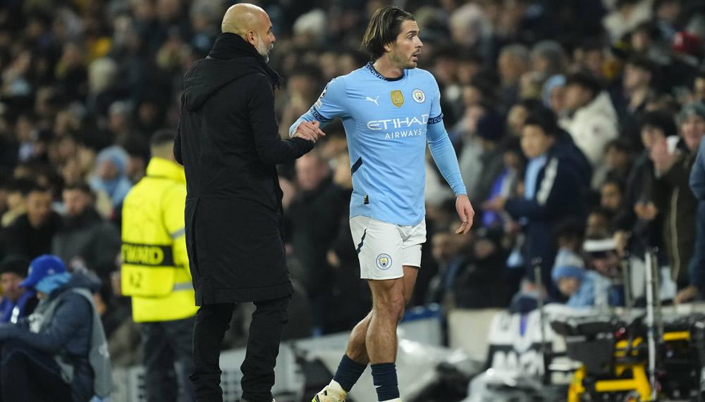 Pep Guardiola Jack Grealish 1000 imago